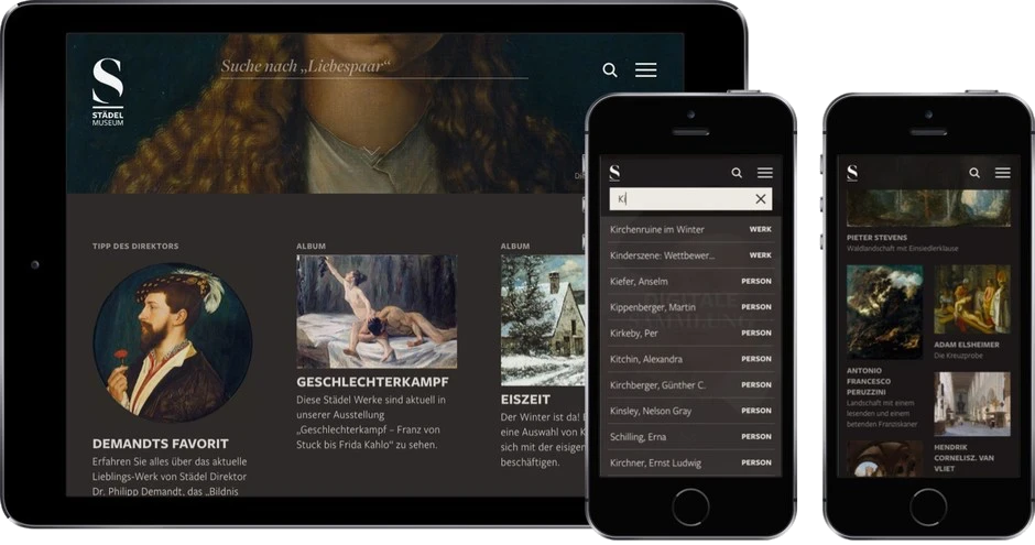 Digitale Sammlung – Website