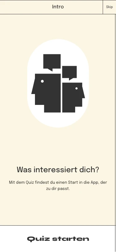 Dingen auf der Spur – WebApp