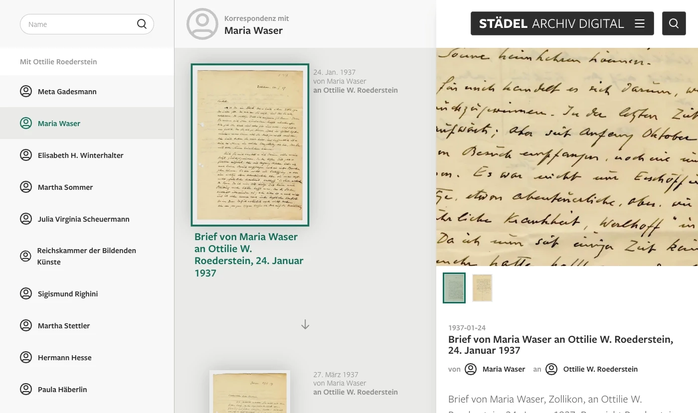 Roederstein-Jughenn-Archiv – Website