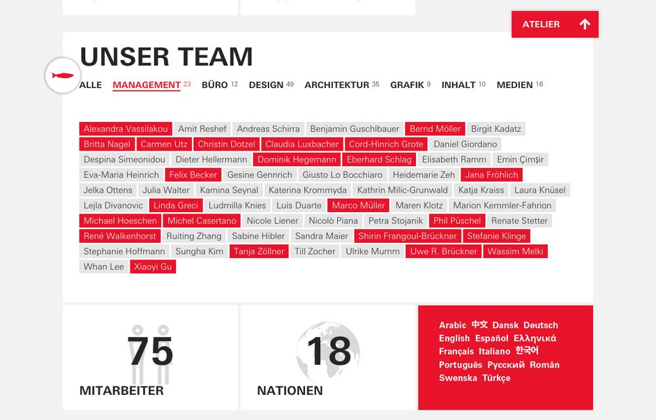 Atelier Brückner – Website