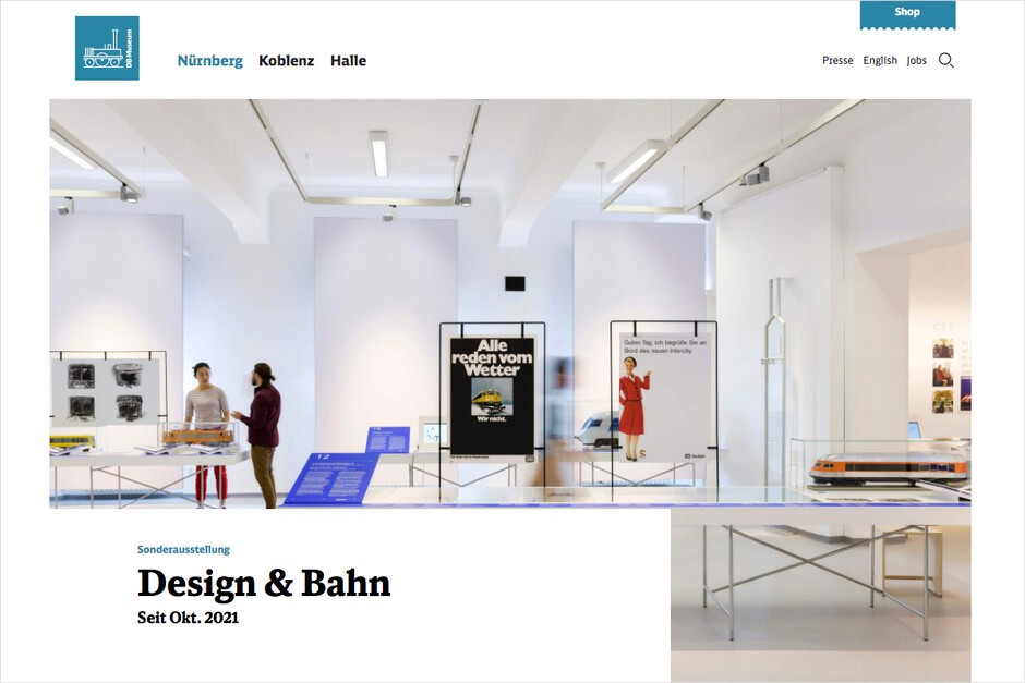 Deutsche Bahn Museum – Website