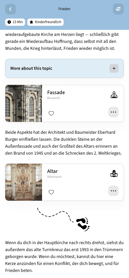 Erfahrungswege – Web-App