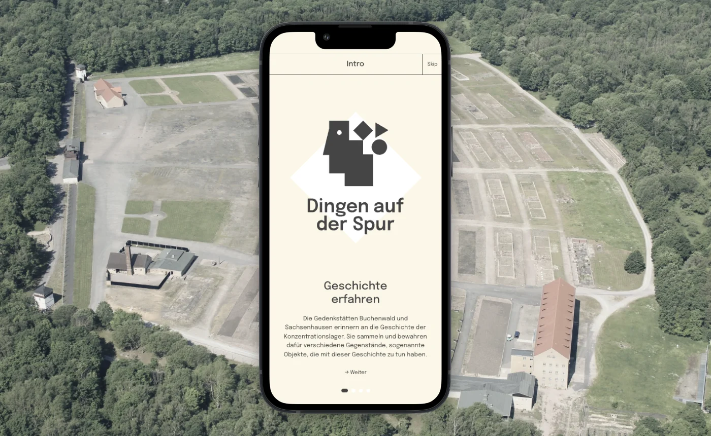Dingen auf der Spur – WebApp