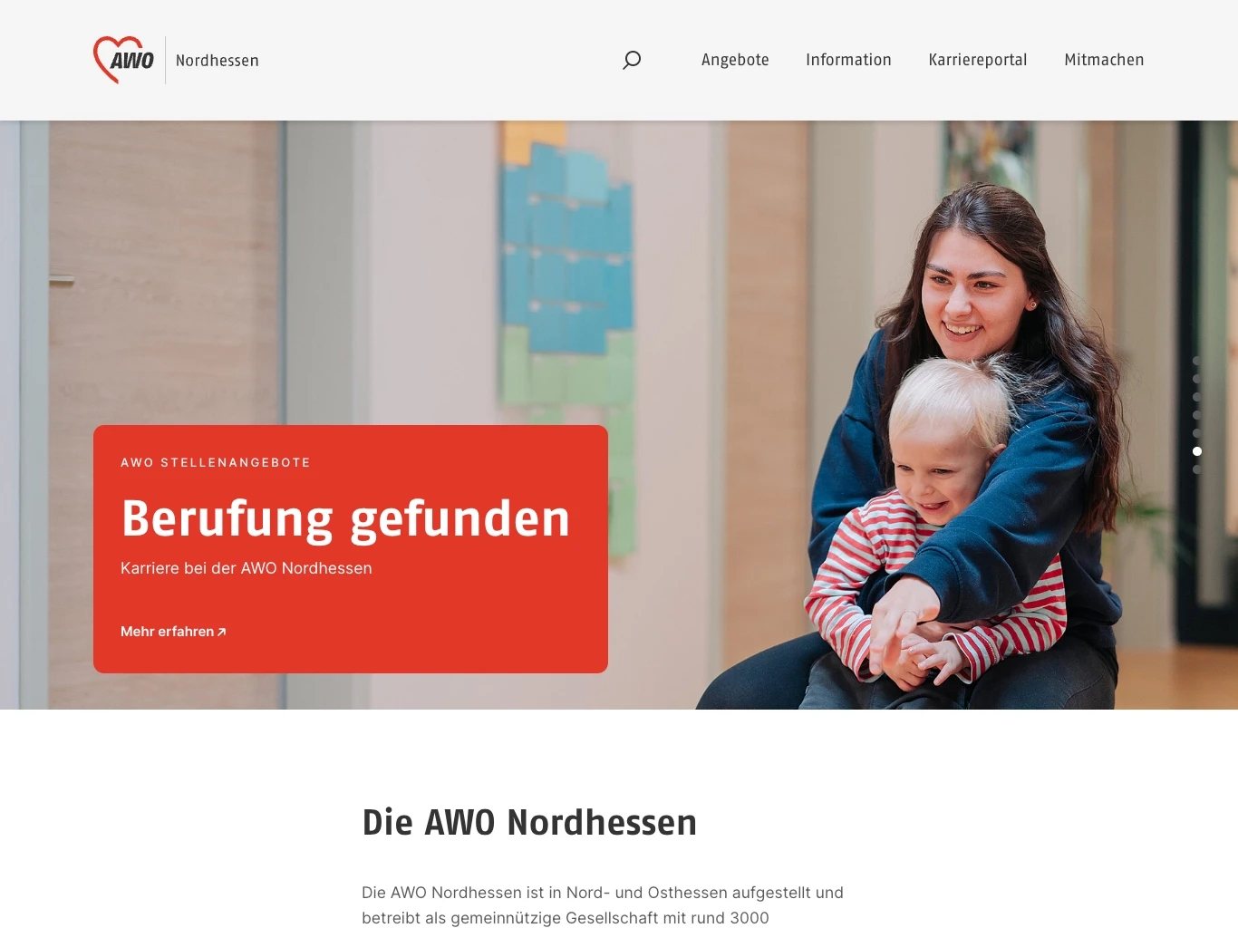 AWO Nordhessen – Website