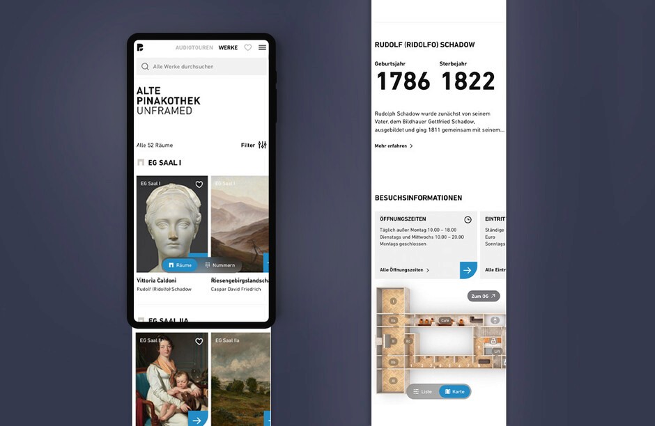 Alte Pinakothek Pocket Guide – Web-App
