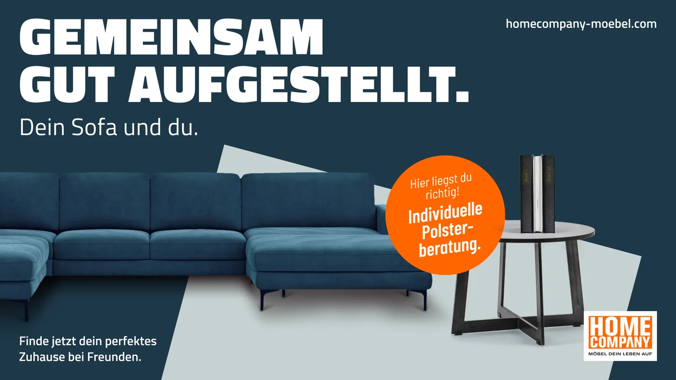 Home Company Möbel – Kampagne