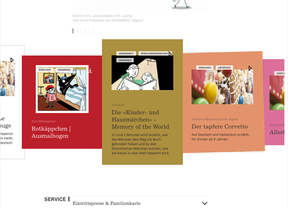 Grimmwelt – Website