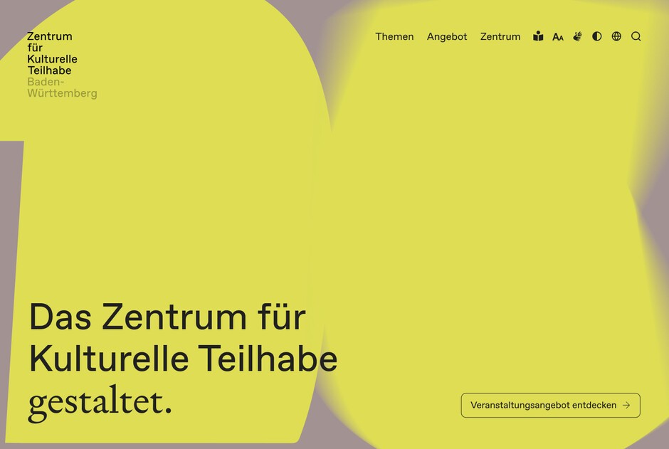 Zentrum für kulturelle Teilhabe – Website