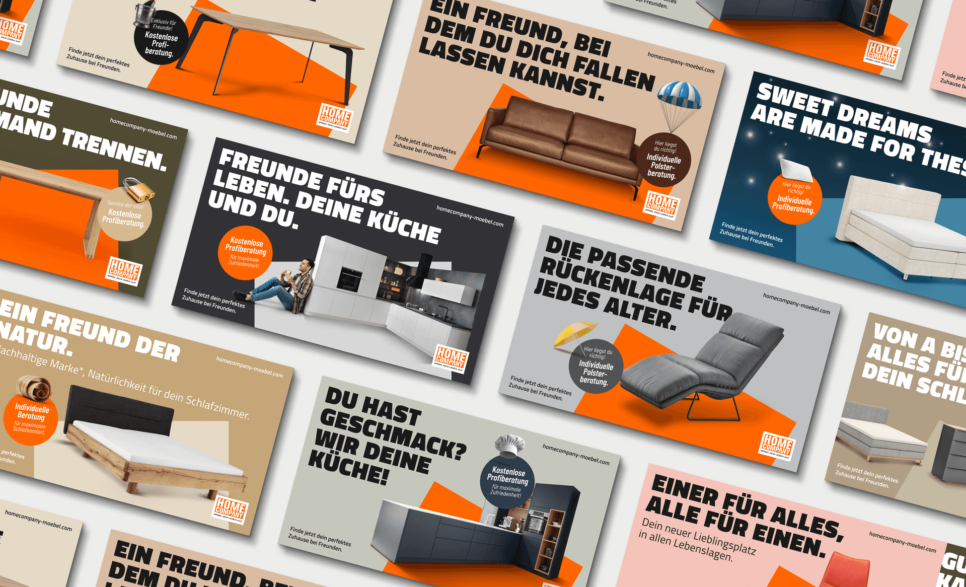 Home Company Möbel – Kampagne