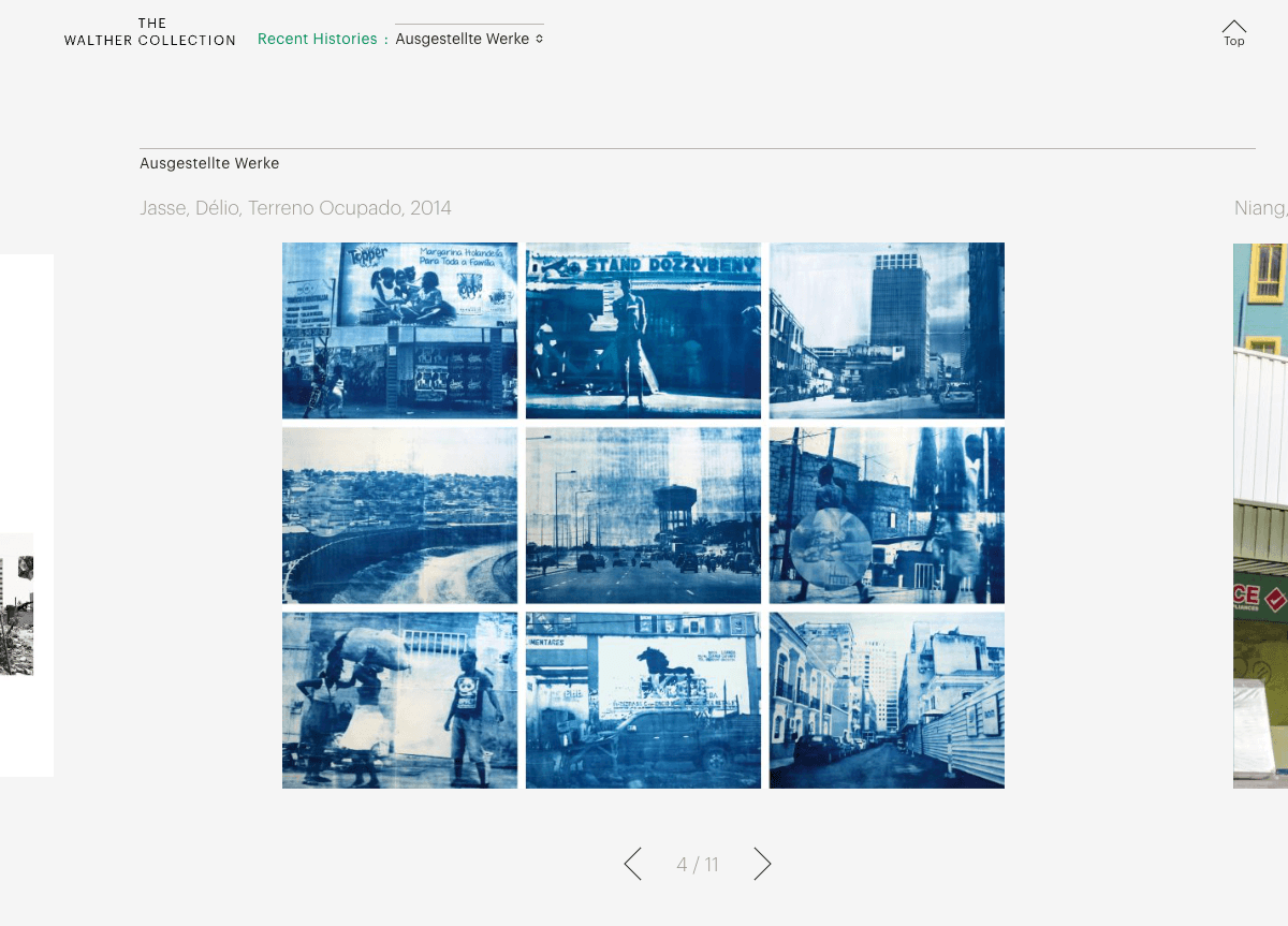 The Walther Collection – Website