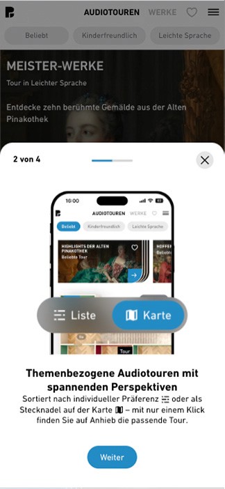 Alte Pinakothek Pocket Guide – Web-App