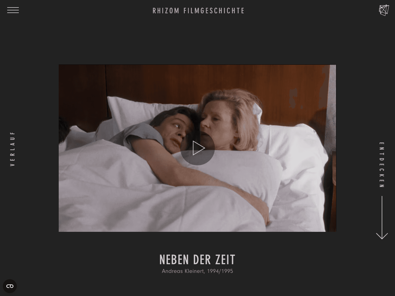 Rhizom Filmgeschichte – Microsite