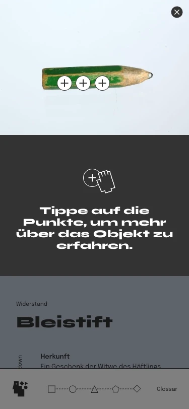 Dingen auf der Spur – WebApp