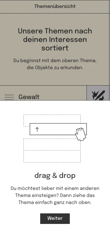 Dingen auf der Spur – WebApp