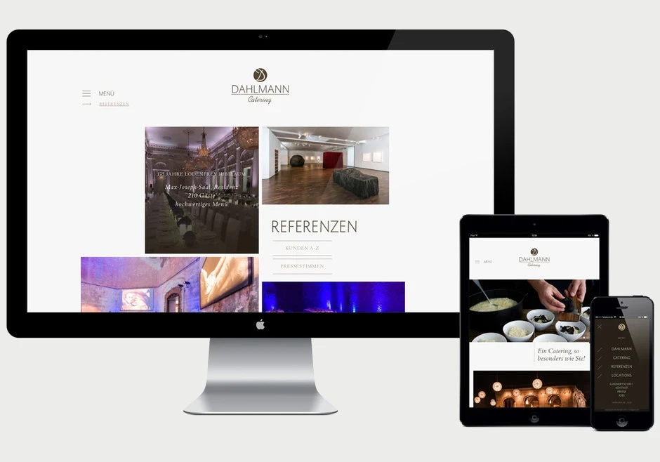 Dahlmann Catering – Website