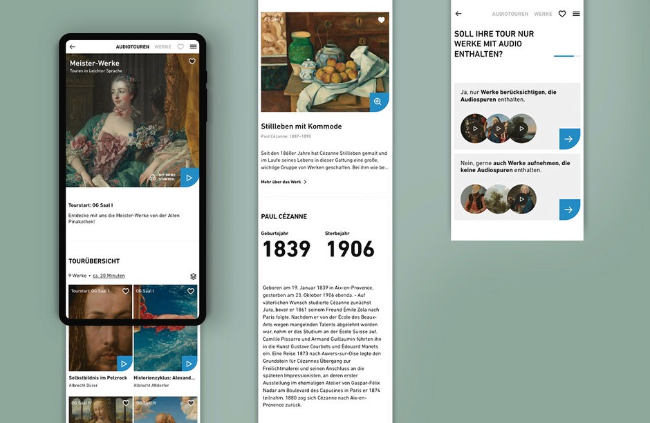 Alte Pinakothek Pocket Guide – Web-App